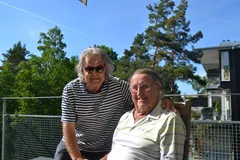 Mats Ulander och Curre Lindström.