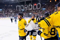 Pavol Regenda med sina första mål i HV.
Foto: Bildbyrån 