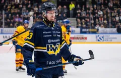 Hampus Karlsson fick chansen i HV71 under säsongen.