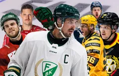 Hockeysverige utser SHL:s bästa forwards.
Foto: Bildbyrån.