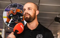 Cooper Marody och Andreas Hägglund. Foto: Bildbyrån och Frank Jansky/Icon Sportswire.