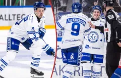 Fred Nilsson låg bakom det mesta när Leksand tar tredje raka segern. 
