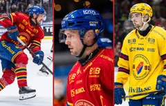 Jacob Josefson, Marcus Krüger och Nils Åman saknas fortsatt för Djurgården.
Foto: Bildbyrån