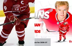 Melvin Ekman är kapten för Dubuque i USHL nästa säsong.