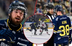 Lukas Rousek rasar efter att ha blivit utvisad för filmning.