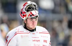 Filip Larsson var inte med på morgonens träning i Örebro.