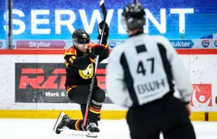 Johannes Kinnvall vann Salming Trophy.
Foto: Bildbyrån.