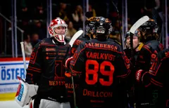 Filip Larsson storspelade mot Skellefteå.
Foto: Bildbyrån 