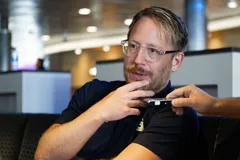 Södertäljes sportchef Emil Georgsson. 