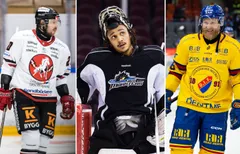 Marcus Eriksson, Mark Owuya och Linus Klasen är fräsiga gubbar i Hockeyettan.