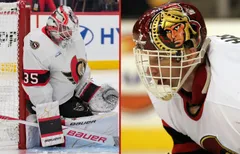 Linus Ullmark och Dominik Hasek.