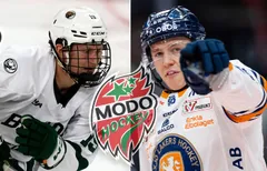 Jackson Jutting och Elias Rosén. 
