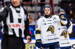 Andreas Thelander sköt två mål när Visby/Roma släckte sin förlustsvit via 4–1 mot Västerås. 
Foto: Caisa Rasmussen / BILDBYRÅN