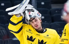 Jacob Johansson, här i Tre Kronors färger.