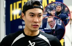 Jonathan Ang svarar efter petningen i HV71.
