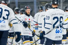 Visbys Karl Påhlsson är skadad. 
Foto: Bildbyrån