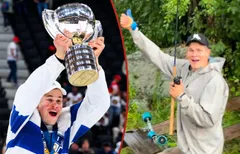 Originalet försvann – men nu har Jesse Puljujärvi en ny guldmedalj. 