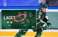 Linus Loob Trygg får göra SHL-debut i Marcus Johanssons frånvaro.