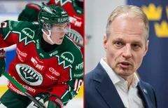 Bosse Meijer hyllas av Magnus Hävelid.