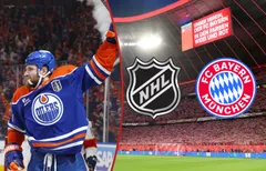 NHL och Bayern München ingår samarbete.
Foton: Bildbyrån