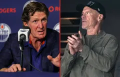 Mike Babcock och Mark Messier.