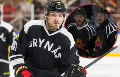 Kieffer Bellows blev tvåmålsskytt för Brynäs i klassikermötet med Leksand.