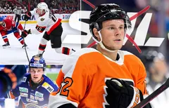 Olle Lycksell har valt att flytta till Schweiz och Lugano. Foto: AP Photo/Derik Hamilton och Bildbyrån (montage).