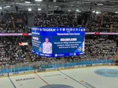 Matchen avbruten i Leksand.