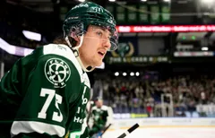 Jérémy Groleau, här i Färjestads färger.