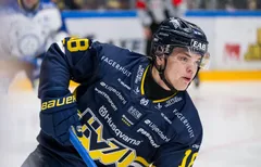 Oscar Davidsson fortsätter karriären i Vita Hästen.
Foto: Bildbyrån.
