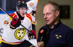 Leo Sundqvist hade show för Magnus Hävelids juniorkronor. 