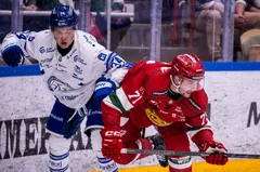 Leksands Zaki Crookes avbröt måndagens träning.