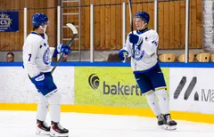 Pax Kleffner tillsammans med Tyler Angle.
