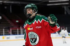 Elisa Holopainen gjorde äntligen mål igen.
Foto: Michael Erichsen / BILDBYRÅN