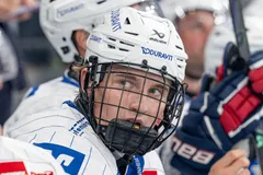 Adler Mannheims Max Calce har inlett den tyska säsongen på ett remarkabelt sätt. Foto: HMB Media/Alamy Live News