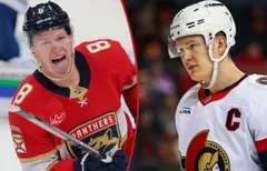 Brady Tkachuk återvänder till Ottawa i natt. Foto: Bildbyrån/Imagn Images