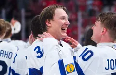 Aatu Räty fortsätter karriären i Toronto Maple Leafs.
Foto: Jesper Zerman / BILDBYRÅN