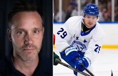 Nathan Staios blir kvar i Leksand ett tag till. 