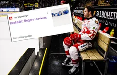 Anton Gradin är i en jobbig sits.