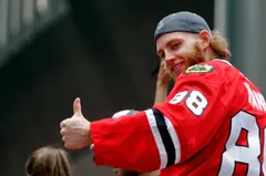 Patrick Kane är tillbaka i Chicago Blackhawks. 