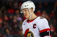 Brady Tkachuk ska ha bestämt sig för att lämna Ottawa Senators redan 2022. Foto: Sergei Belski-Imagn Images