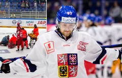 Michal Kovařčík tacklades medvetslös i träningsmatchen.