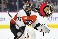 Samuel Erssons rättigheter har trejdats till Ottawa Senators. Foto: Kyle Ross-Imagn Images