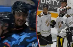 Nick Pastujov blev tvåmålsskytt på Jhonas Enroth och AIK.