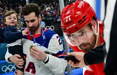 Dylan Larkin har tre lag på sin lista. Foto: Bildbyrån (montage).