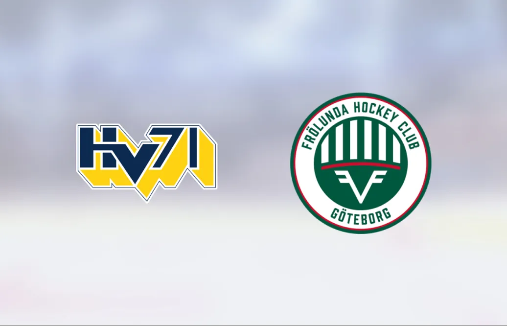 Frölunda ny serieledare efter seger i toppmötet med HV 71