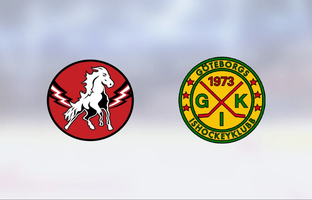 Vita Hästen vann i HockeyTvåan Kvalserie B södra herr mot Göteborgs IK