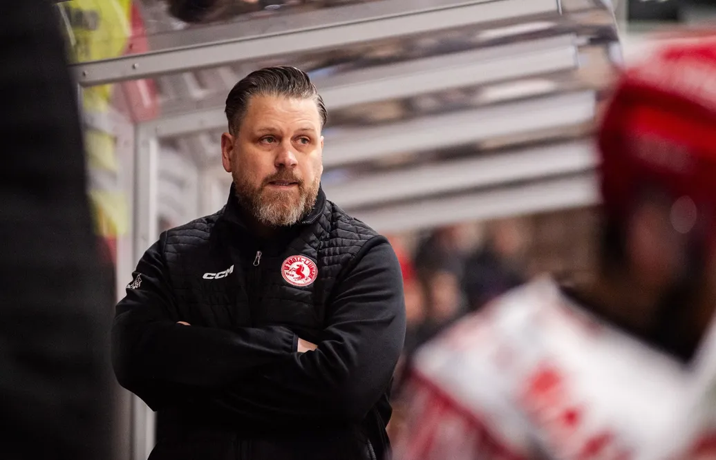 Jens Gustafsson har lett Troja tillbaka till Hockeyallsvenskan