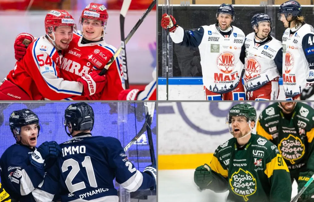 KLART: Så spelas semifinalerna i HockeyAllsvenskan