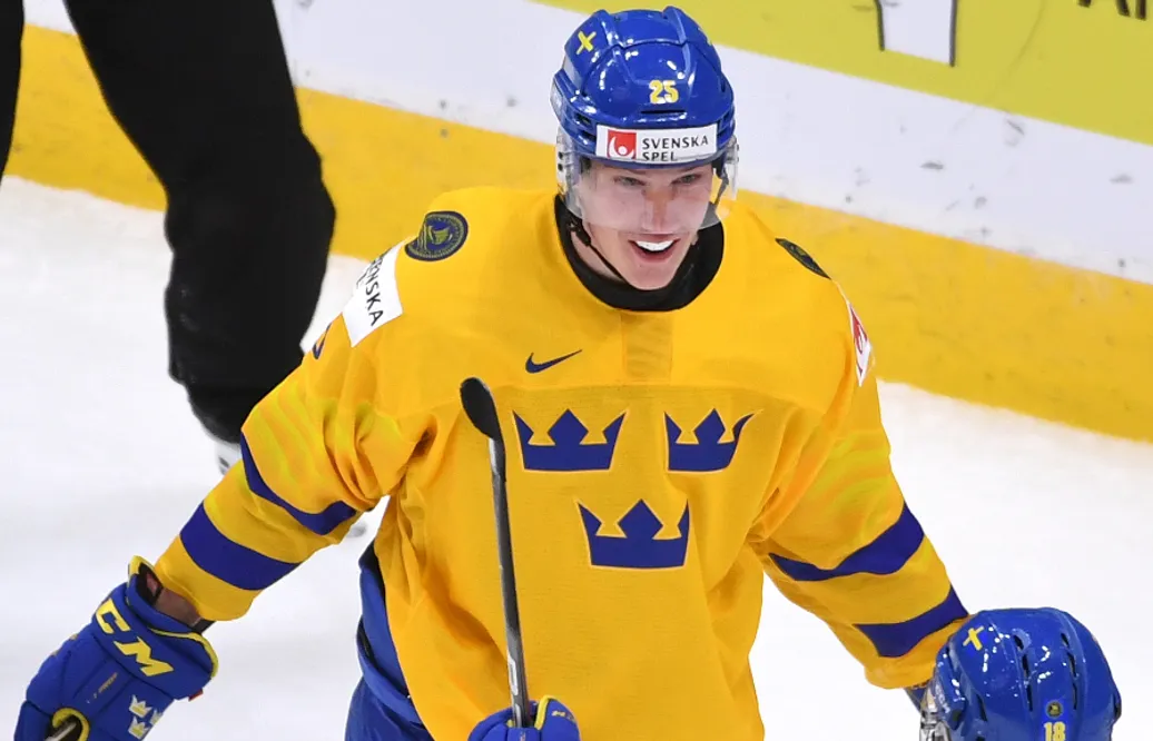 Elmer Söderblom får kliva ned i AHL